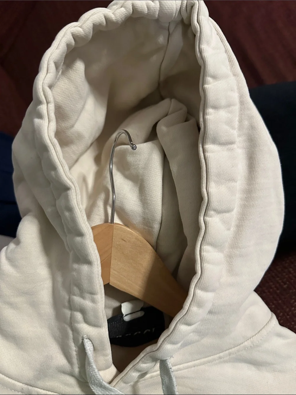 UNISEX GUCCI distressed hoodie